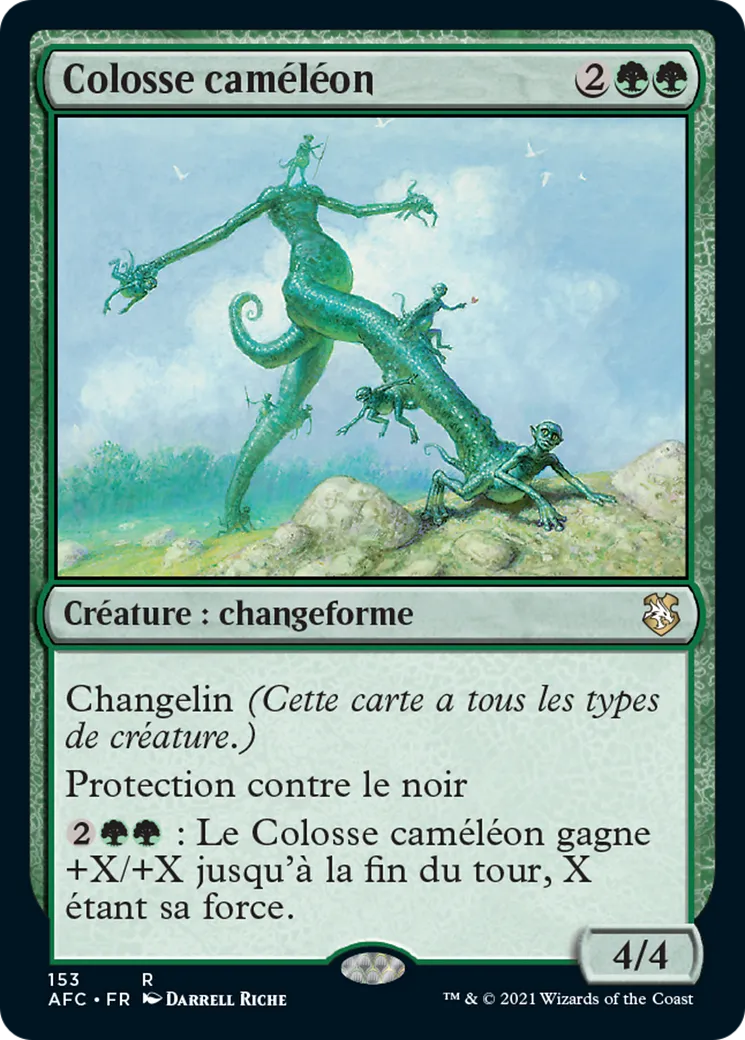 Colosse caméléon — Forgotten Realms Commander — Magic: The Gathering