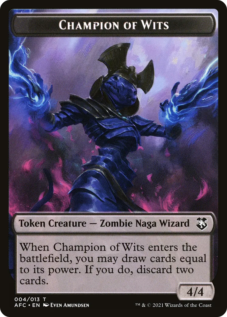 Champion of Wits — Forgotten Realms Commander — Magic: The Gathering