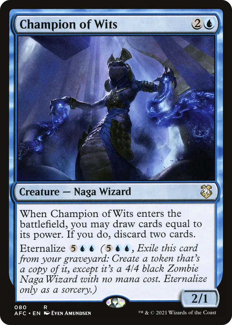 Championne d'esprits — Forgotten Realms Commander — Magic: The Gathering