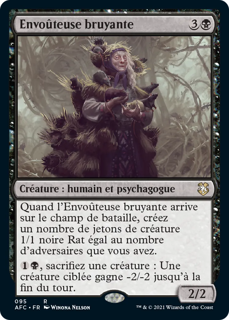 Envoûteuse bruyante from Forgotten Realms Commander - Magic: The Gathering