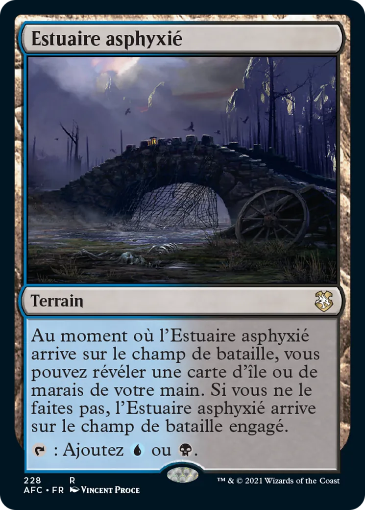 Estuaire asphyxié — Forgotten Realms Commander — Magic: The Gathering