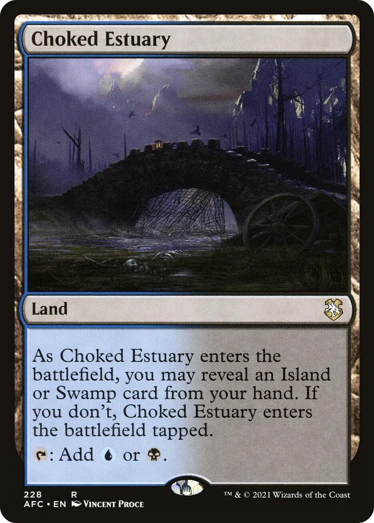 Estuaire asphyxié — Forgotten Realms Commander — Magic: The Gathering