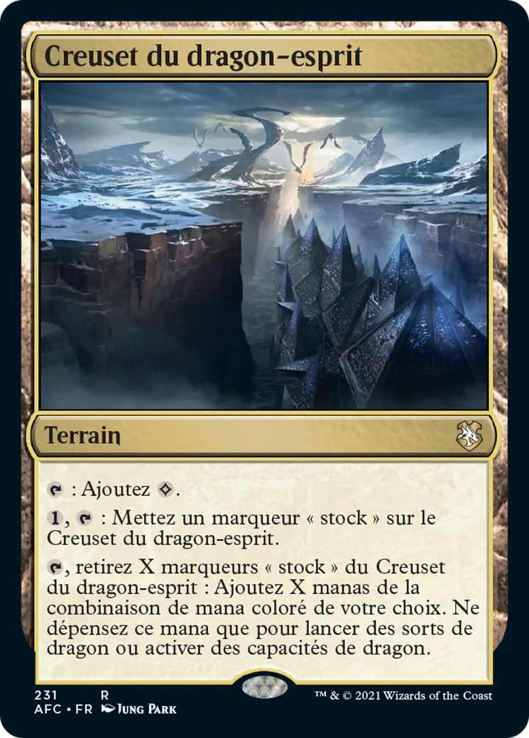 Creuset du dragon-esprit — Forgotten Realms Commander — Magic: The Gathering
