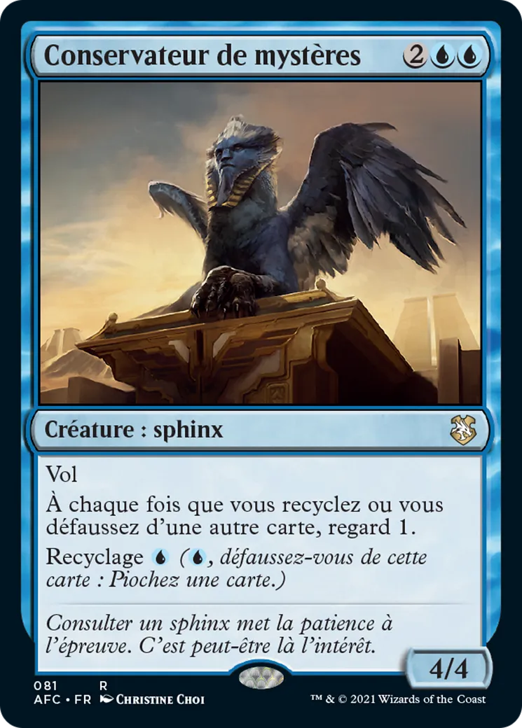 Conservateur de mystères from Forgotten Realms Commander - Magic: The Gathering