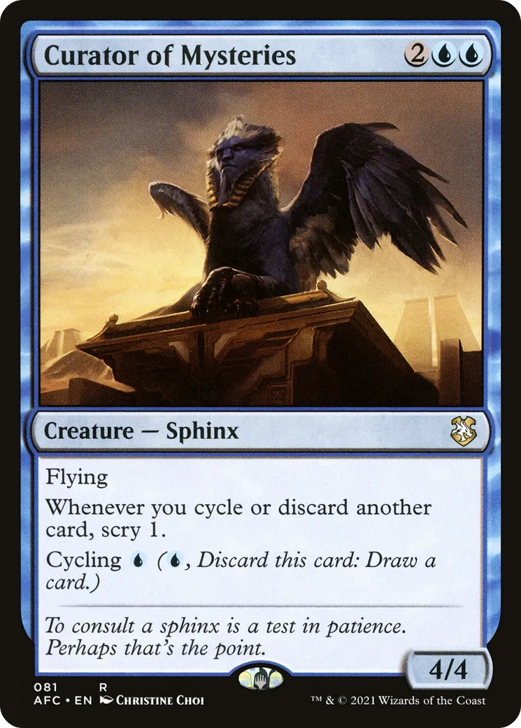 Curator of Mysteries — Forgotten Realms Commander — Magic: The Gathering