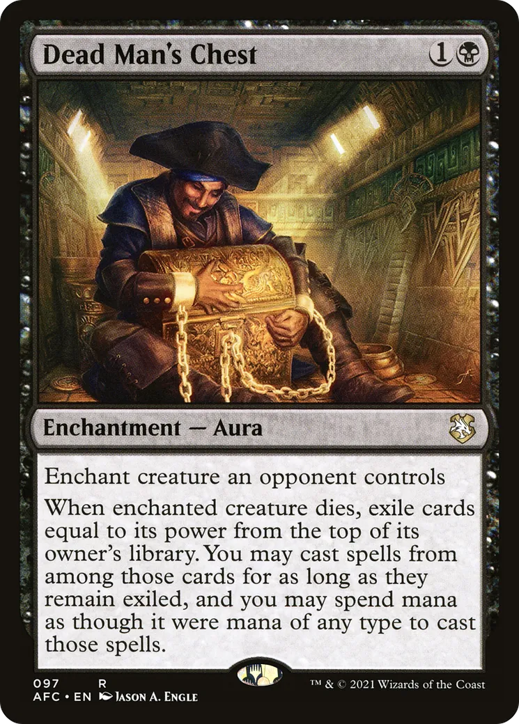Dead Man's Chest — Forgotten Realms Commander — Magic: The Gathering