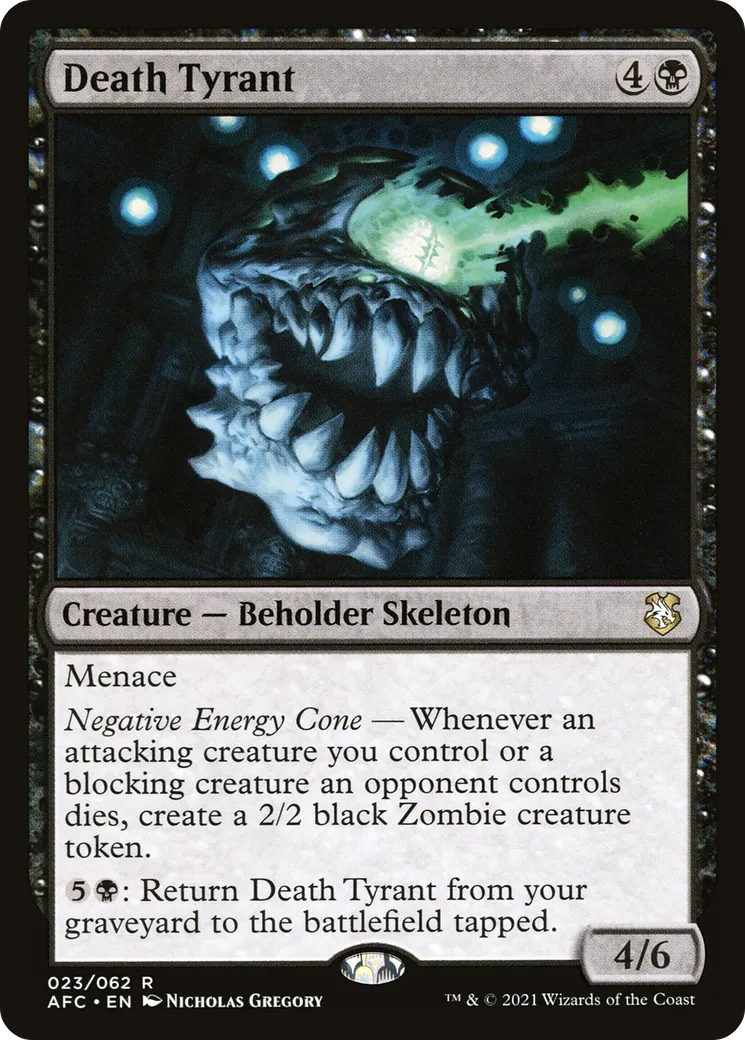 Death Tyrant — Forgotten Realms Commander — Magic: The Gathering