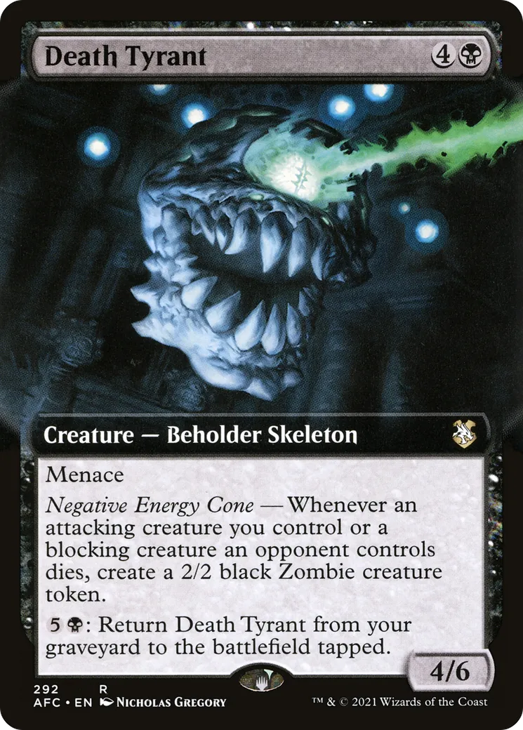 Death Tyrant — Forgotten Realms Commander — Magic: The Gathering