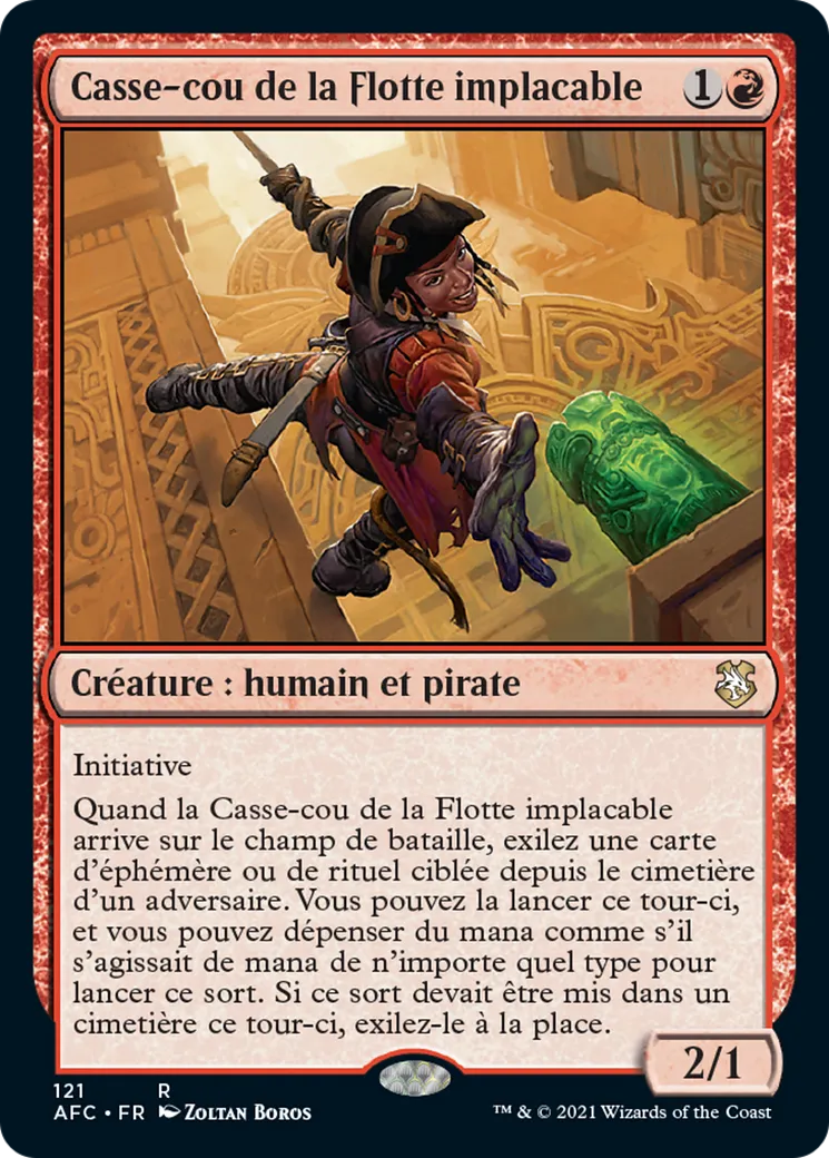 Casse-cou de la Flotte implacable — Forgotten Realms Commander — Magic: The Gathering