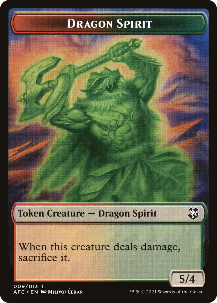 Dragon Spirit — Forgotten Realms Commander — Magic: The Gathering