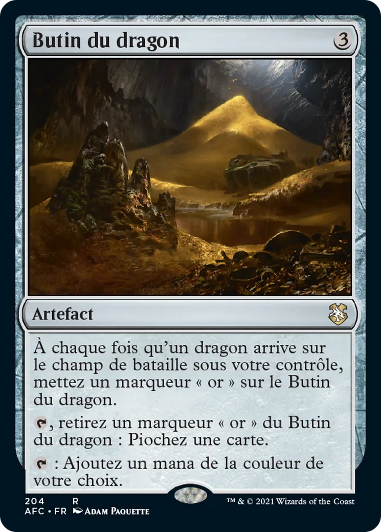 Butin du dragon — Forgotten Realms Commander — Magic: The Gathering