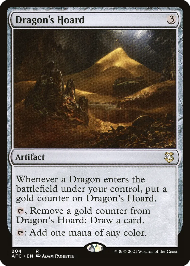 Dragon's Hoard — Forgotten Realms Commander — Magic: The Gathering
