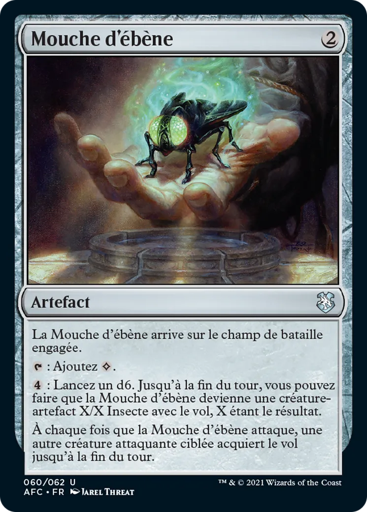 Mouche d'ébène — Forgotten Realms Commander — Magic: The Gathering
