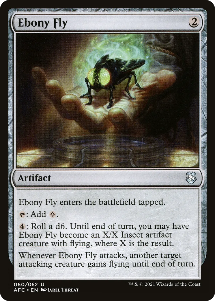 Ebony Fly — Forgotten Realms Commander — Magic: The Gathering