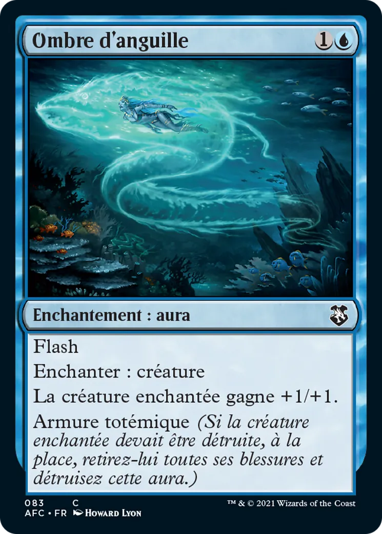 Ombre d'anguille — Forgotten Realms Commander — Magic: The Gathering