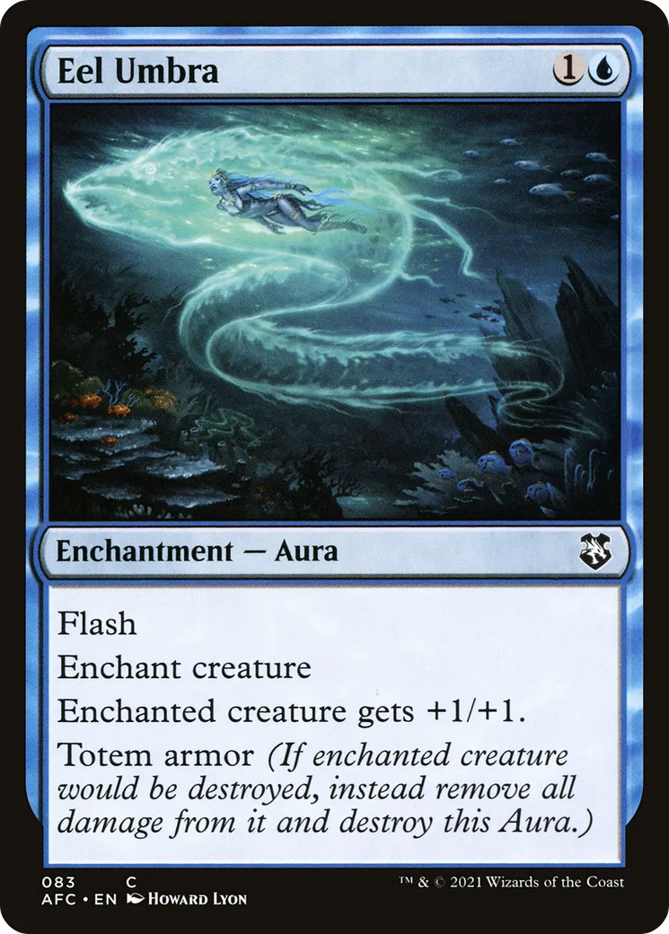 Ombre d'anguille — Forgotten Realms Commander — Magic: The Gathering