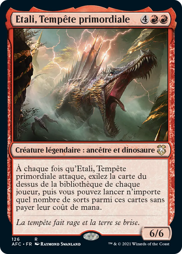 Etali, Tempête primordiale — Forgotten Realms Commander — Magic: The Gathering
