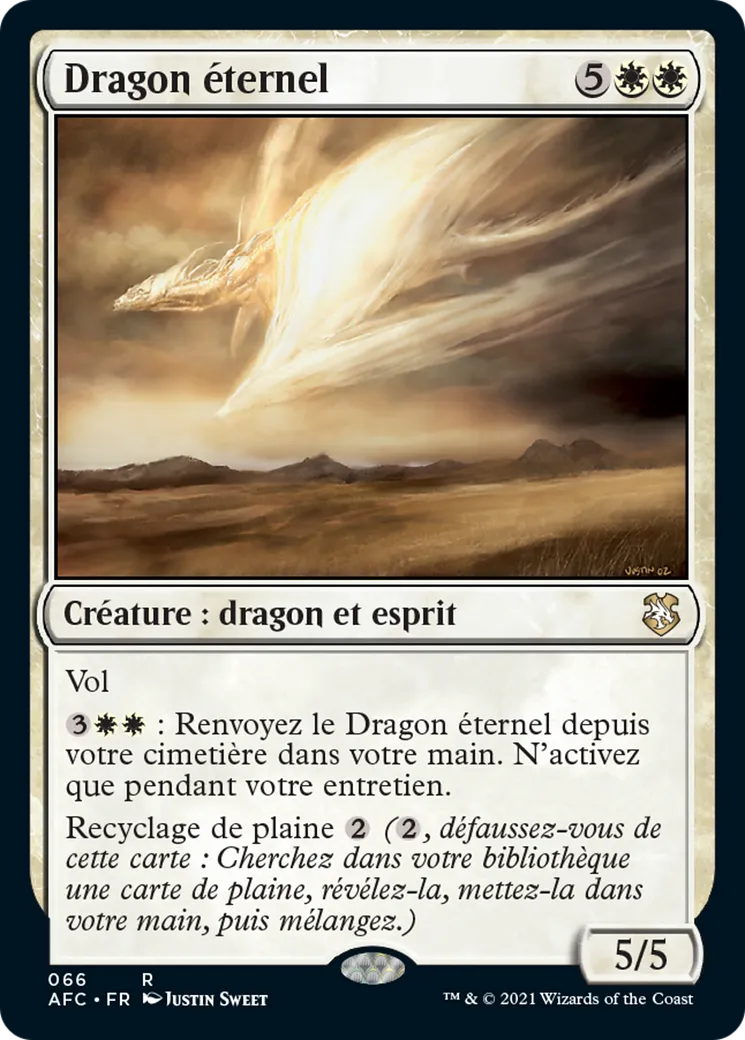 Dragon éternel — Forgotten Realms Commander — Magic: The Gathering