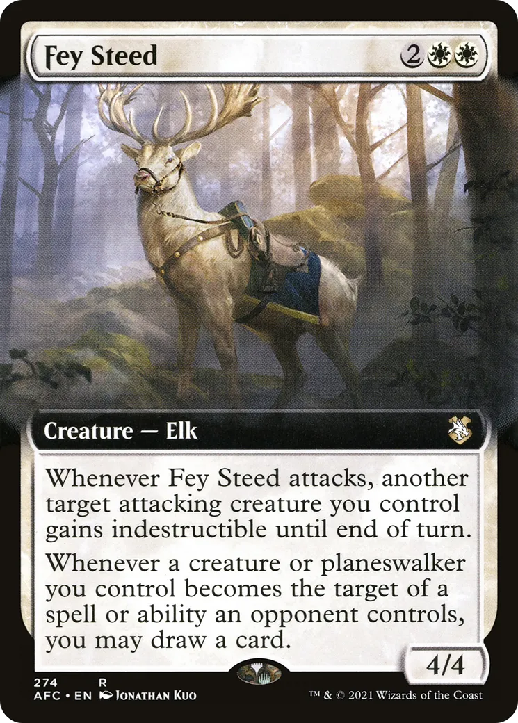 Fey Steed — Forgotten Realms Commander — Magic: The Gathering