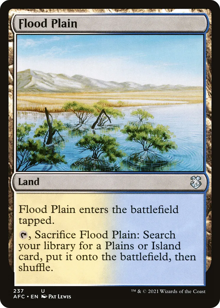 Flood Plain — Forgotten Realms Commander — Magic: The Gathering