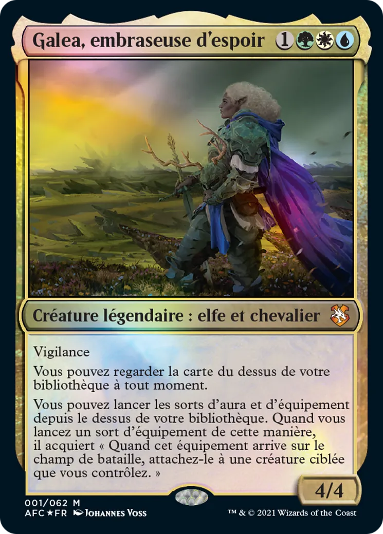 Galea, embraseuse d'espoir — Forgotten Realms Commander — Magic: The Gathering
