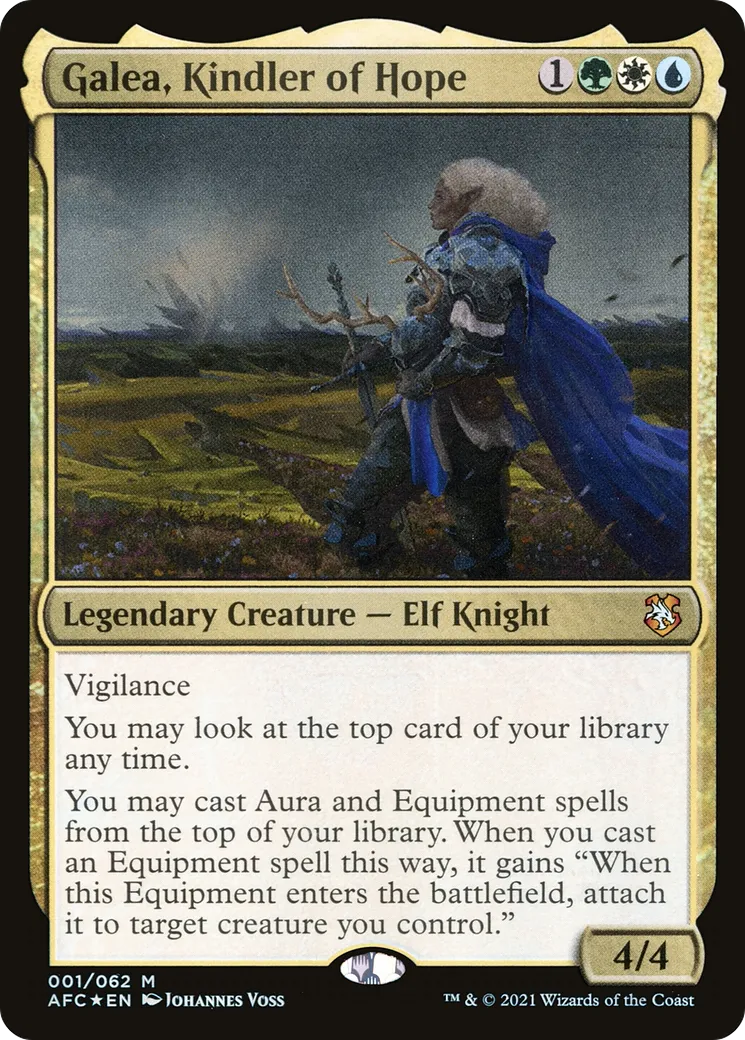 Galea, Kindler of Hope — Forgotten Realms Commander — Magic: The Gathering