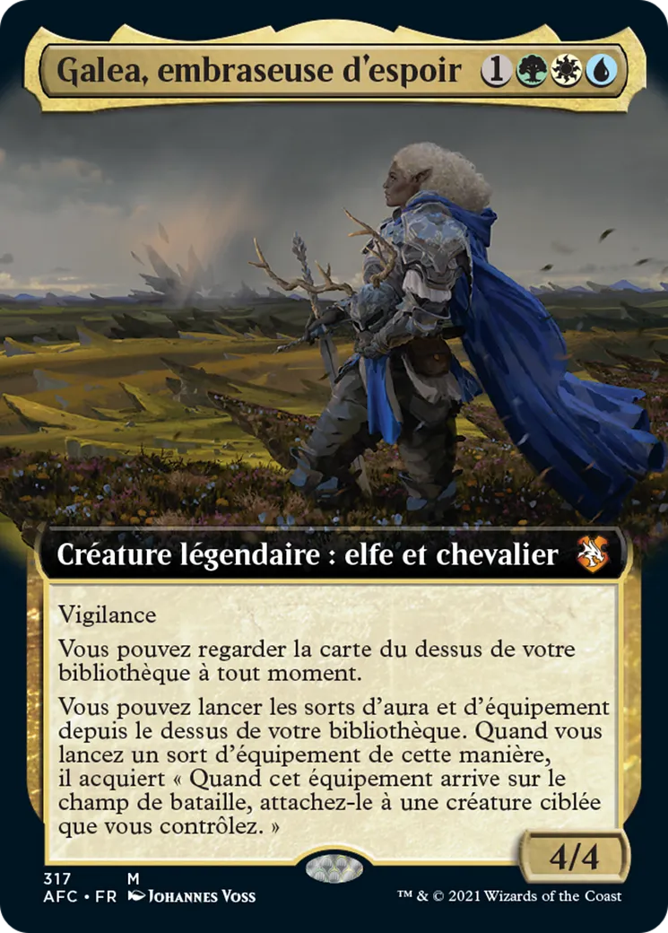 Galea, embraseuse d'espoir — Forgotten Realms Commander — Magic: The Gathering