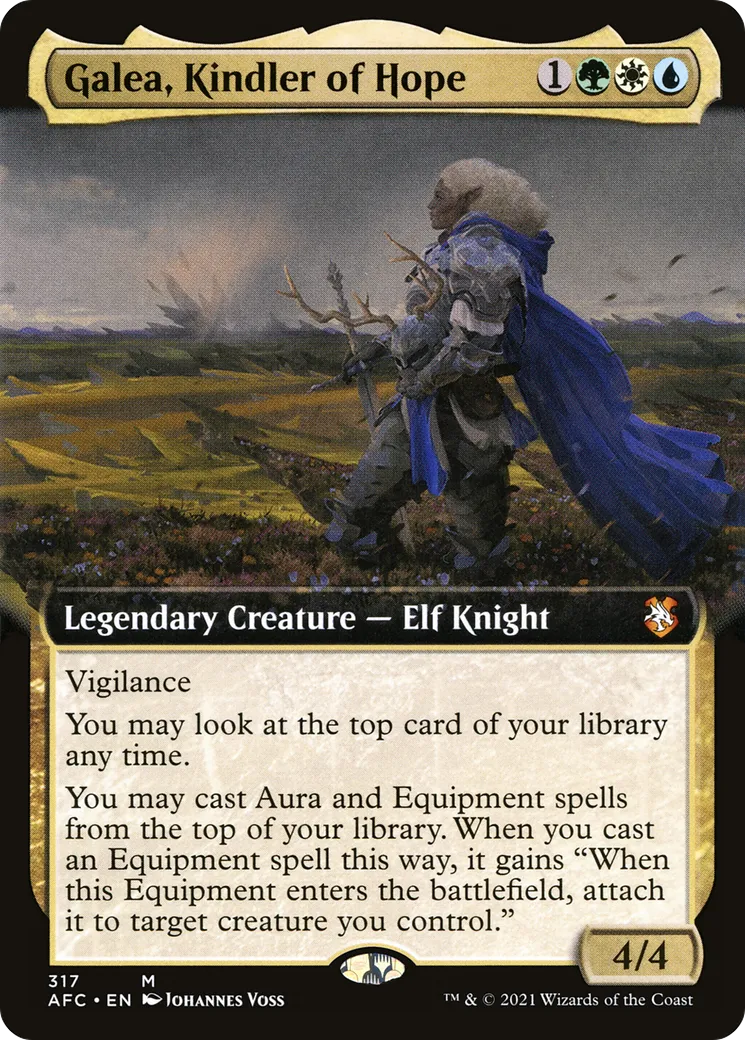 Galea, Kindler of Hope — Forgotten Realms Commander — Magic: The Gathering