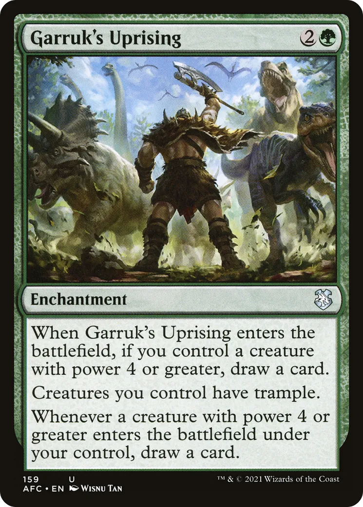 Soulèvement de Garruk — Forgotten Realms Commander — Magic: The Gathering