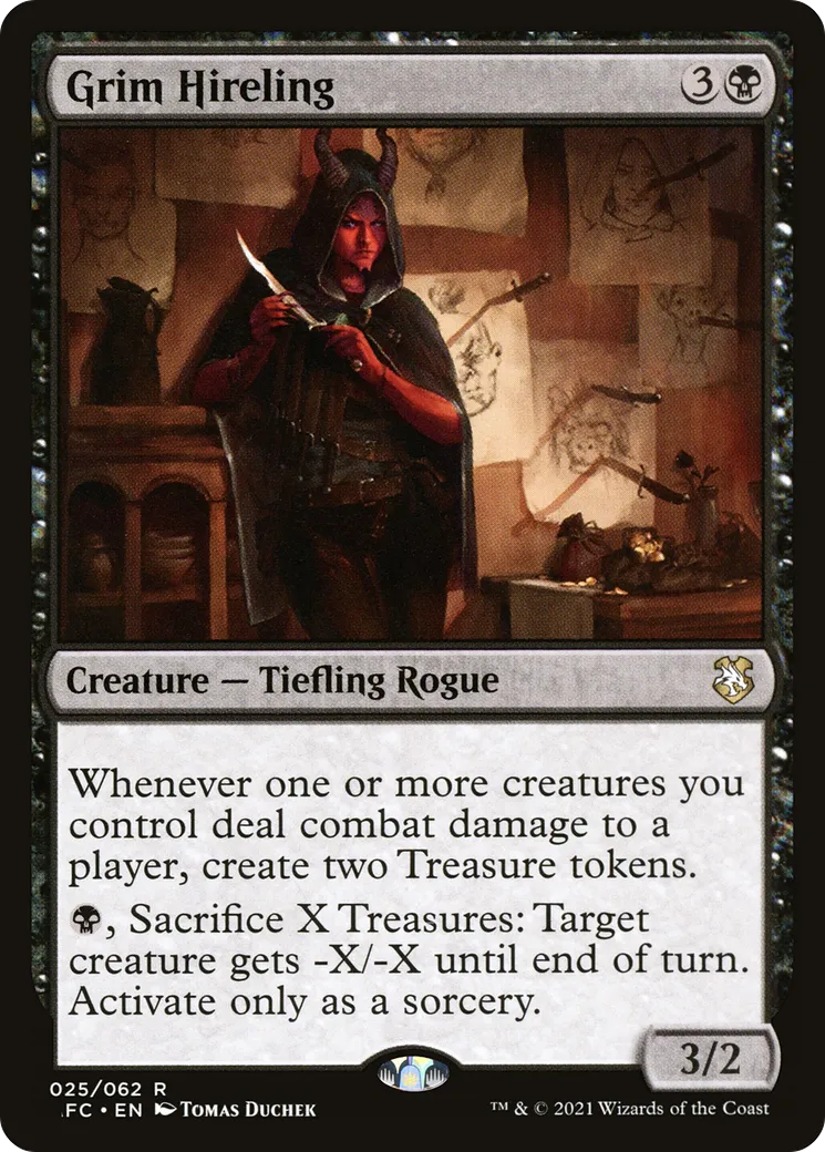 Employée sinistre — Forgotten Realms Commander — Magic: The Gathering