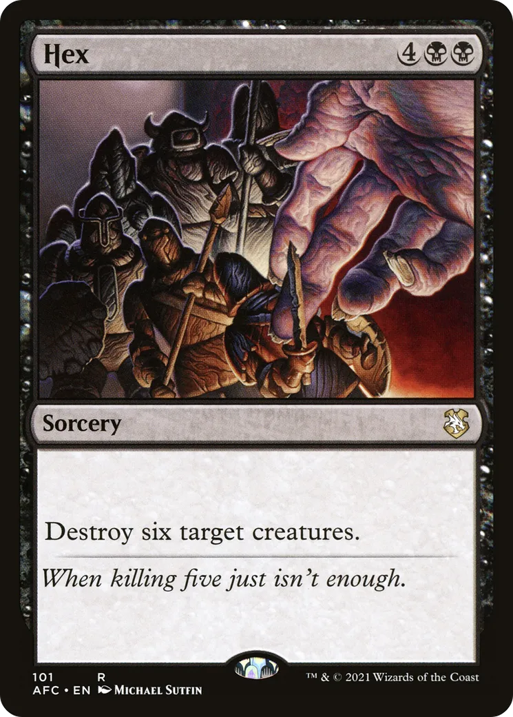 Hex — Forgotten Realms Commander — Magic: The Gathering