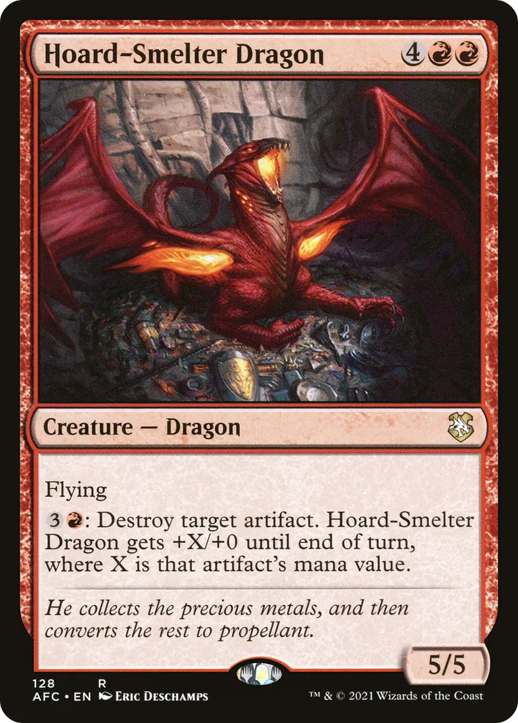 Hoard-Smelter Dragon — Forgotten Realms Commander — Magic: The Gathering
