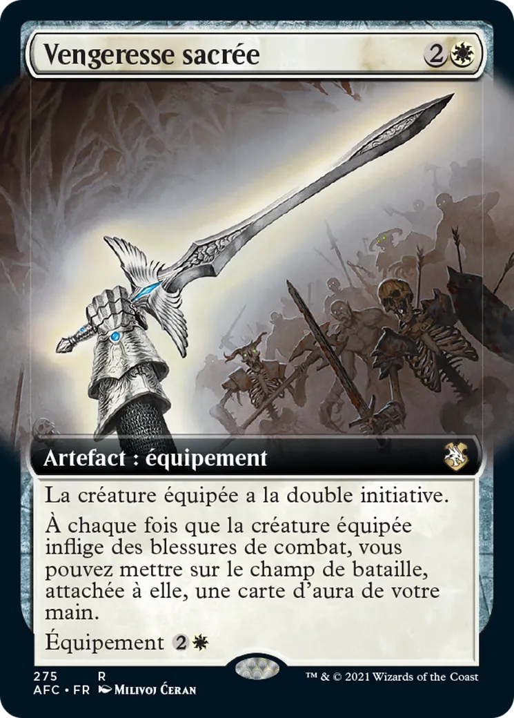 Vengeresse sacrée — Forgotten Realms Commander — Magic: The Gathering