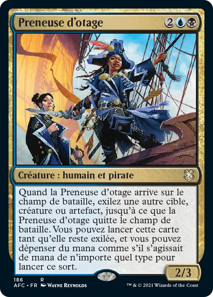 Preneuse d'otage — Forgotten Realms Commander — Magic: The Gathering