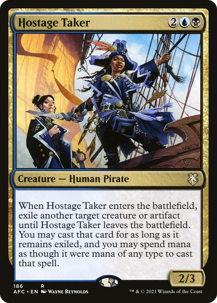 Hostage Taker — Forgotten Realms Commander — Magic: The Gathering