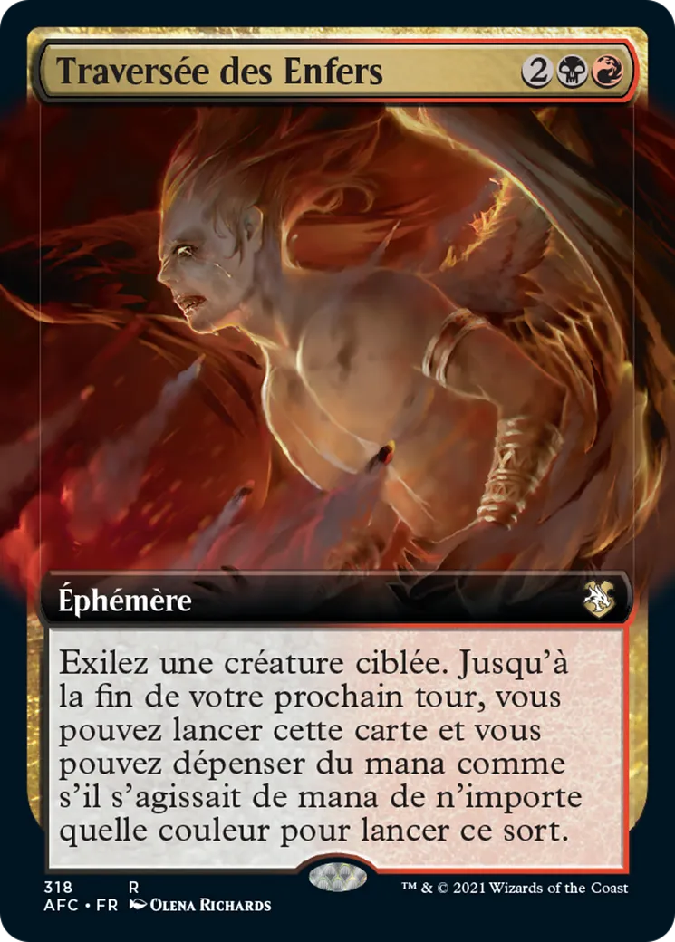 Traversée des Enfers — Forgotten Realms Commander — Magic: The Gathering