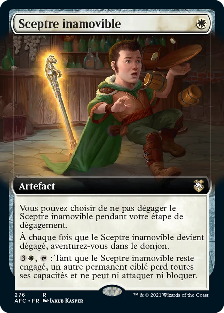 Sceptre inamovible — Forgotten Realms Commander — Magic: The Gathering