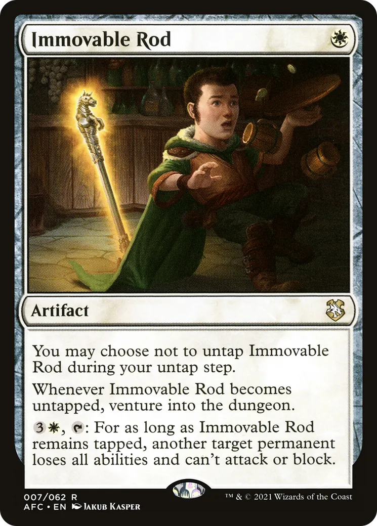 Sceptre inamovible — Forgotten Realms Commander — Magic: The Gathering