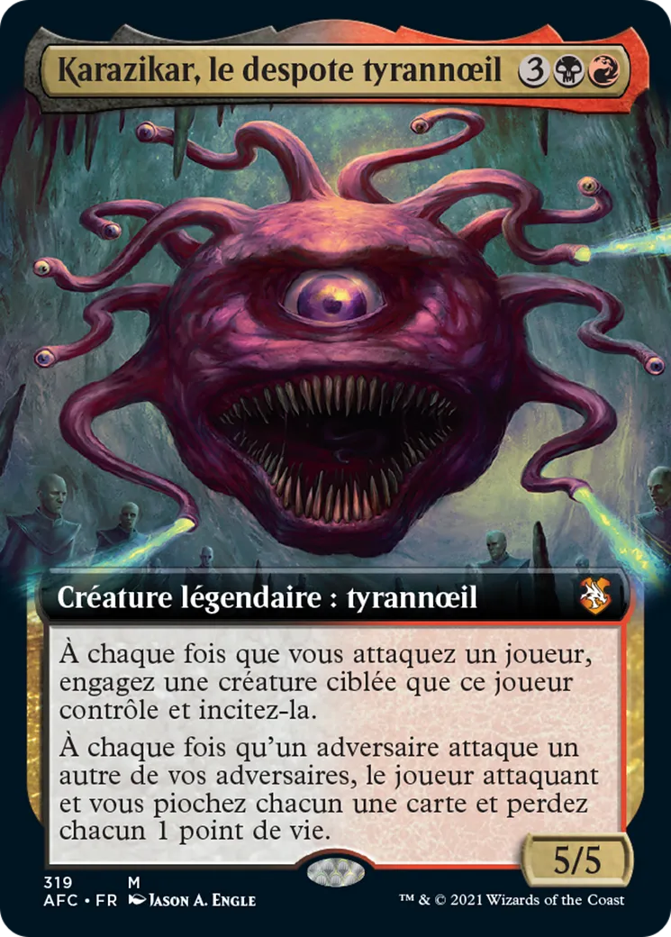 Karazikar, le despote tyrannœil — Forgotten Realms Commander — Magic: The Gathering