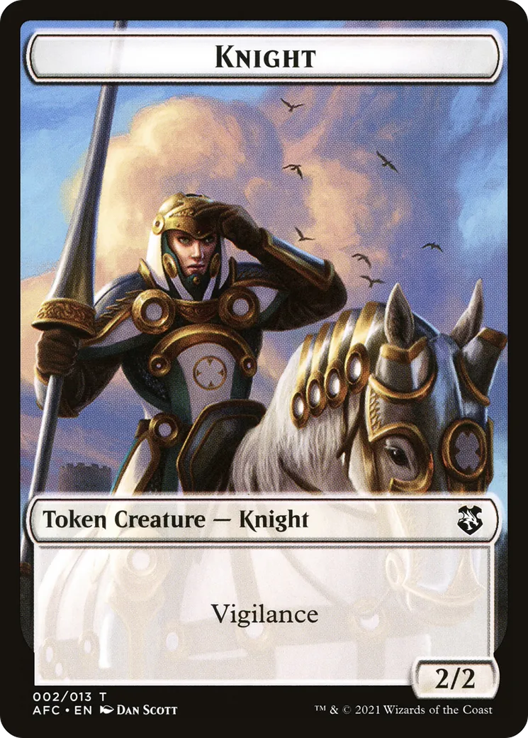 Knight — Forgotten Realms Commander — Magic: The Gathering