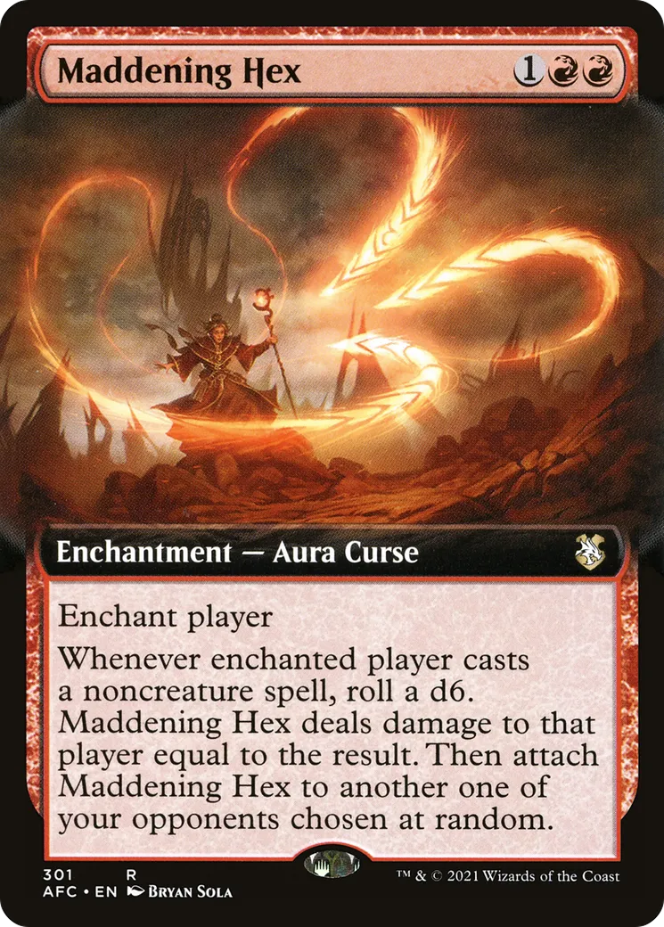 Maddening Hex — Forgotten Realms Commander — Magic: The Gathering