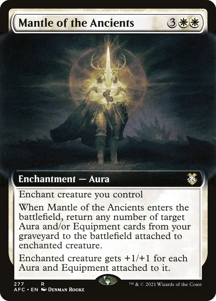 Mantle of the Ancients — Forgotten Realms Commander — Magic: The Gathering