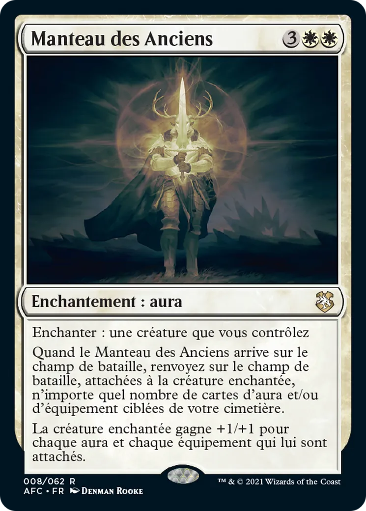 Manteau des Anciens — Forgotten Realms Commander — Magic: The Gathering