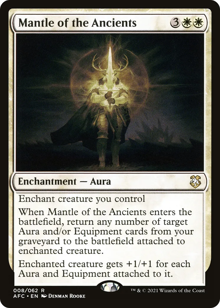 Mantle of the Ancients from Forgotten Realms Commander - Magic: The Gathering