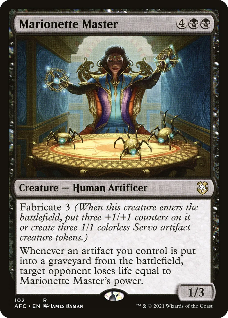 Marionette Master — Forgotten Realms Commander — Magic: The Gathering