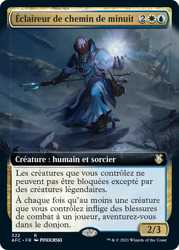 Éclaireur de chemin de minuit — Forgotten Realms Commander — Magic: The Gathering