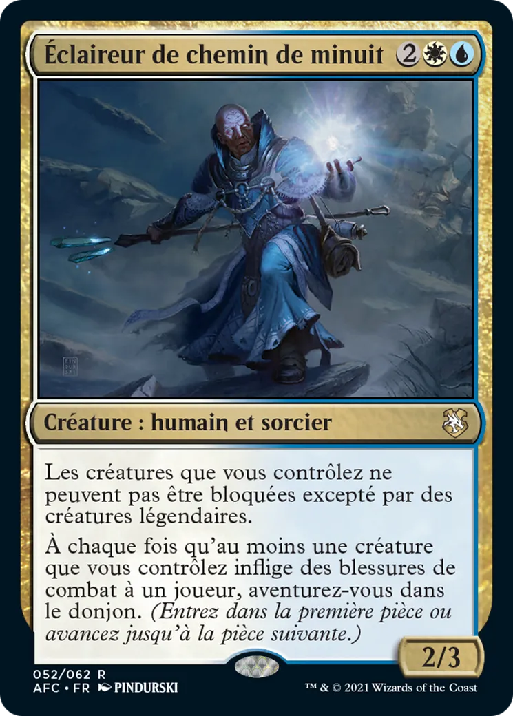 Éclaireur de chemin de minuit — Forgotten Realms Commander — Magic: The Gathering