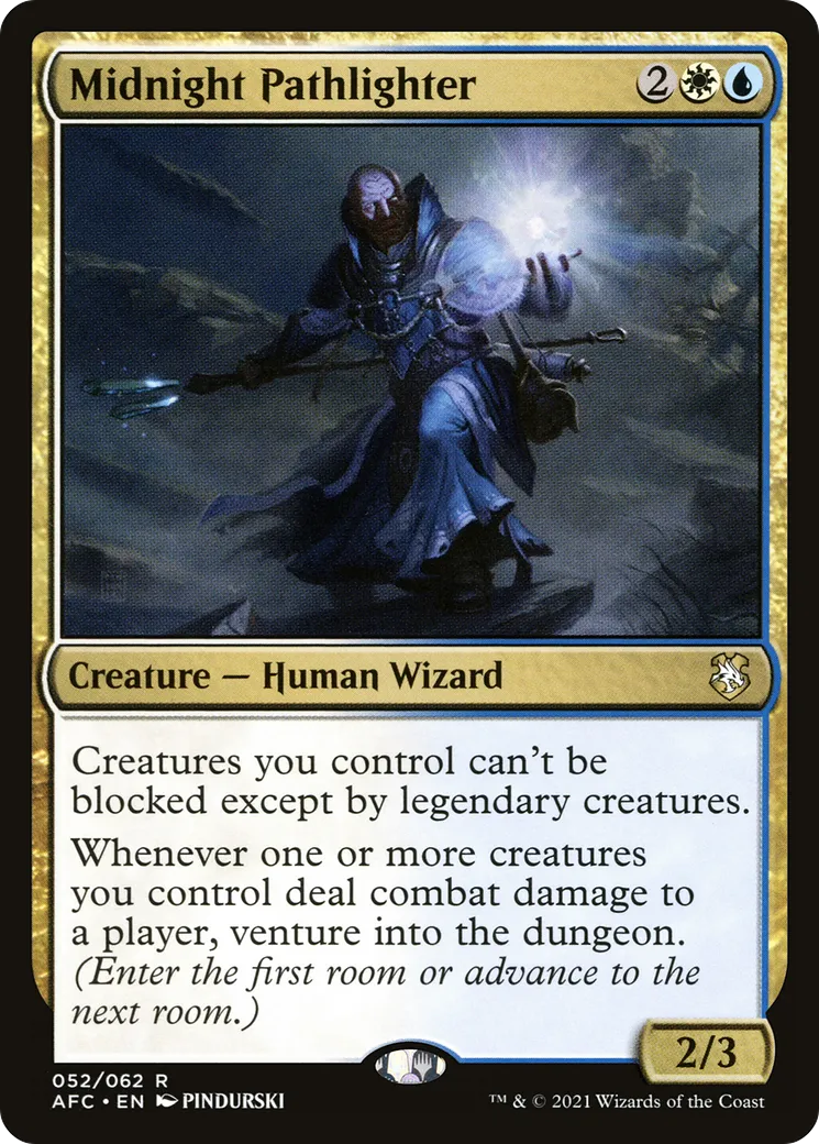 Midnight Pathlighter from Forgotten Realms Commander - Magic: The Gathering