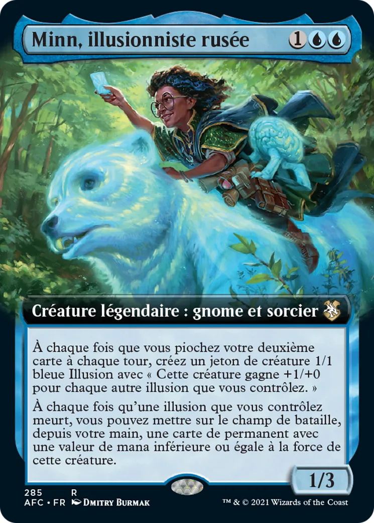 Minn, illusionniste rusée — Forgotten Realms Commander — Magic: The Gathering