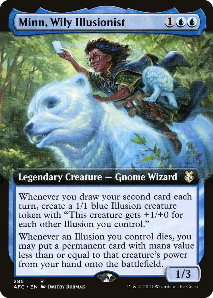 Minn, Wily Illusionist — Forgotten Realms Commander — Magic: The Gathering